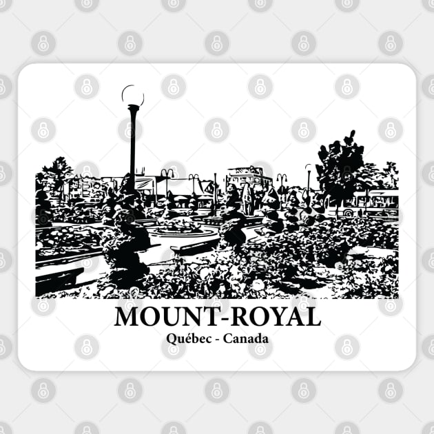 Mount Royal - Québec Magnet by Lakeric